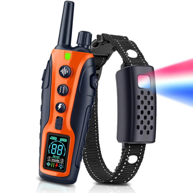 Remote Dog Training E-Collar Rechargeable and Waterproof RS3R 1200m 1-2 Dogs