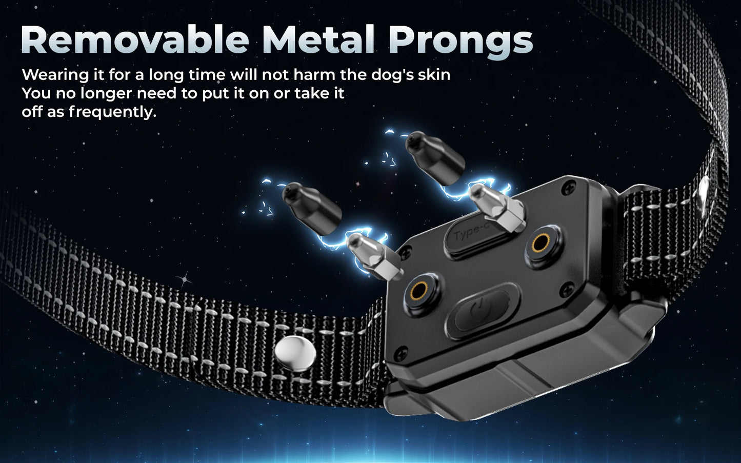 Remote Dog Training E-Collar Rechargeable and Waterproof CP69 1000m 1-2 Dogs