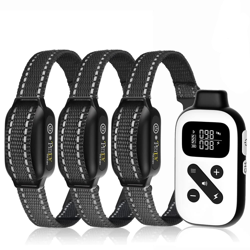 BH523R 2-in-1 Anti-Bark and Remote Dog Training Collar 1-3 Dogs 1000m