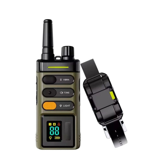 Remote Dog Training E-Collar Rechargeable and Waterproof P625R 1600m 1-2 Dogs