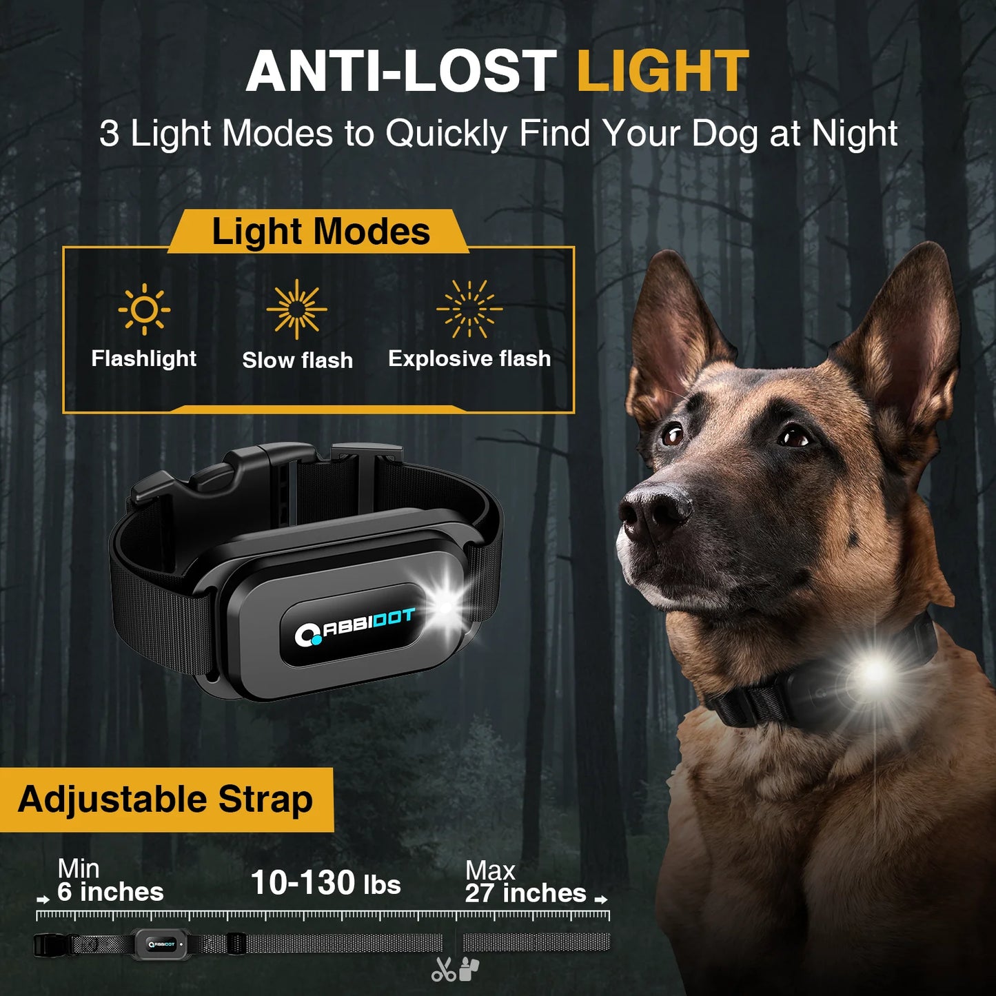 Remote Dog Training E-Collar Rechargeable and Waterproof T70R 1250m 1-2 Dogs